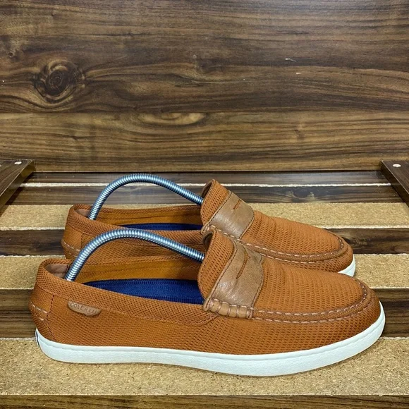 MESH NET/LEATHER SKIP ON LOAFERS BY COLE HAAN Cole Haan | Shoes | Mesh Netleather Skip On Loafers By Cole  main image 4